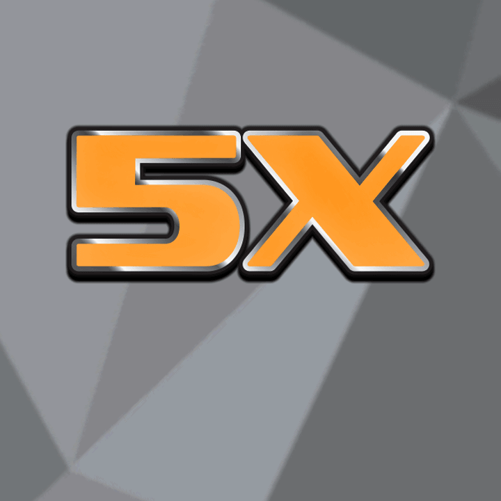 5X